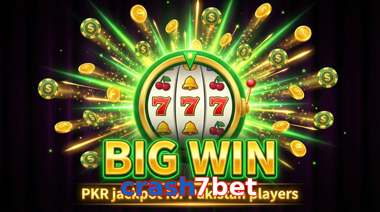 Big win animation on Crash7bet slot game